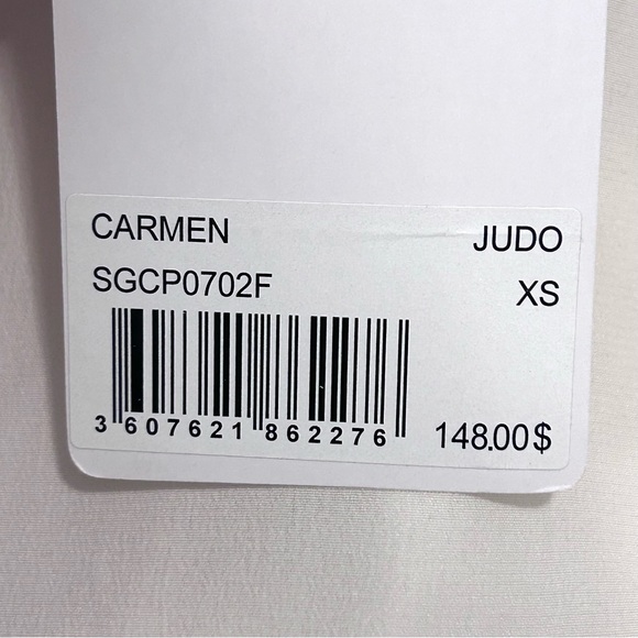 NWT Zadig & Voltaire Carmen Silk Camisole Top in White and Black - Size XS - Picture 5 of 6